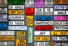 cost of car number plates