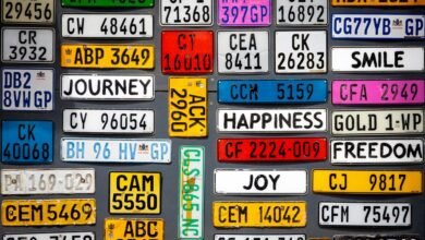 cost of car number plates