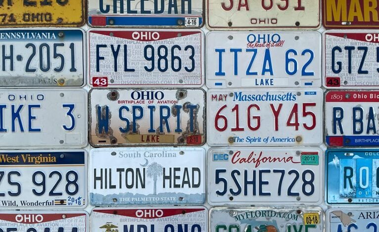 state vehicle number analysis